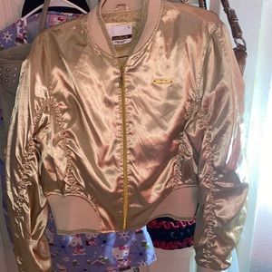 selling this puffer jacket from South Pole and white tee of South Pole also